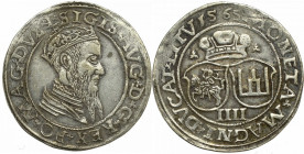 Sigismund II Augustus, 4 groschen 1565, Vilnius - L/LITV