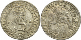 Sigismund II Augustus, 3 groschen 1562, Vilnius - LI/LI