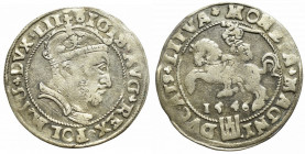 Sigismund II Augustus, Groschen 1546, Vilnius R3/R2