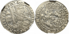 Sigismund III Vasa, Ort 1622, Bromberg - NGC AU55 R2
