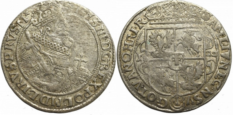 Sigismund III, 18 groschen 1622, Bromberg - PRVS M Przyjemny egzemplarz, patyna....