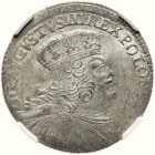 August III Sas, 8 Groszy 1753 - NGC MS63