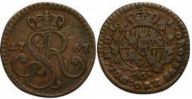 Stanislaus Augustus, Groschen 1767 G RR