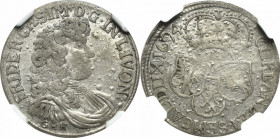 Duchy of Courland, Friedrich Casimir, 6 groschen 1694, Mitau MAX R7/R6