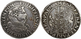 Pommern, Philip Julius, Thaler 1609, Franzburg R5