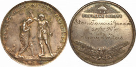 Polska, Medal na pamiątkę chrztu 1896 - Witkowski srebro