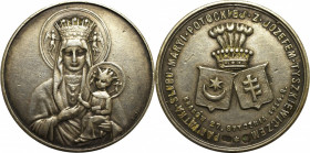 Galicja, Medal Pamiątka ślubu Izy Potockiej i Franciszka Krasińskiego 1913 RR
