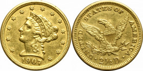 USA, 2-1/2 dollar 1907