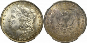 USA, Morgan Dollar 1902 O - NGC MS63