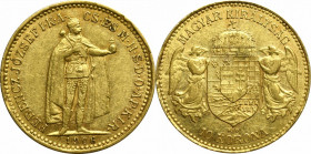 Hungary, Franz Joseph, 10 kronen 1906 KB, Kremnitz