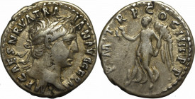 Roman Empire, Traian, Denarius - mistake N_RVA