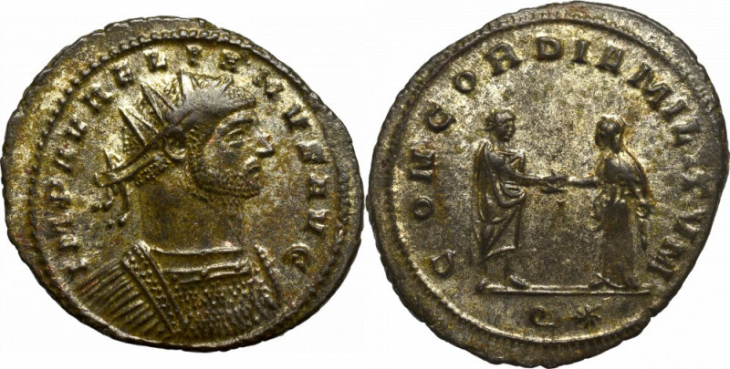 Roman Empire, Aurelian, Antoninian Siscia Note: Virtually as struck with excelle...