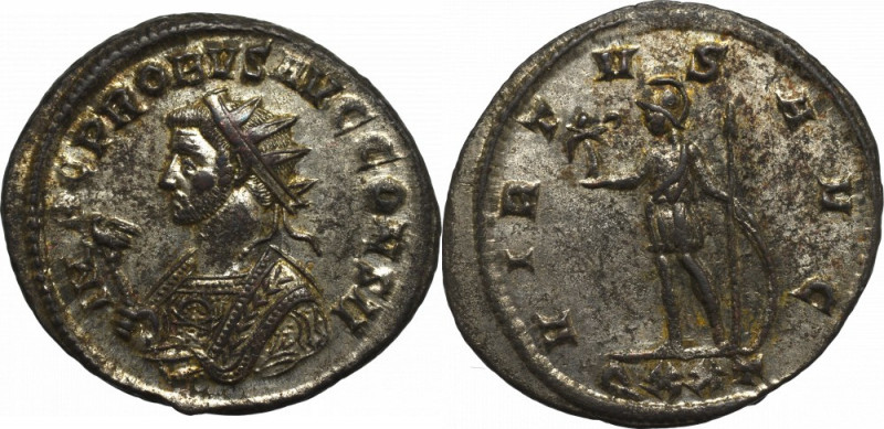 Roman Empire, Probus, Antoninian Ticinum Note: rare and desirable dated, consula...