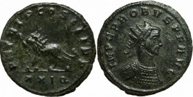 Roman Empire, Probus, Antoninian, Siscia - extremely rare lion