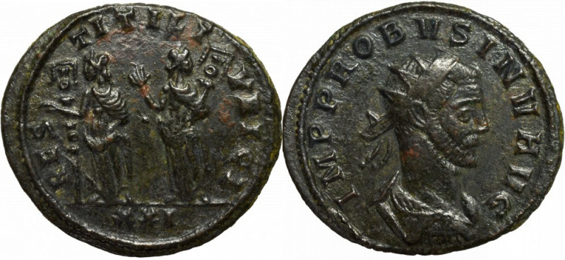 Roman Empire, Probus, Antoninianus Siscia Extremely rare and desirable reverse t...