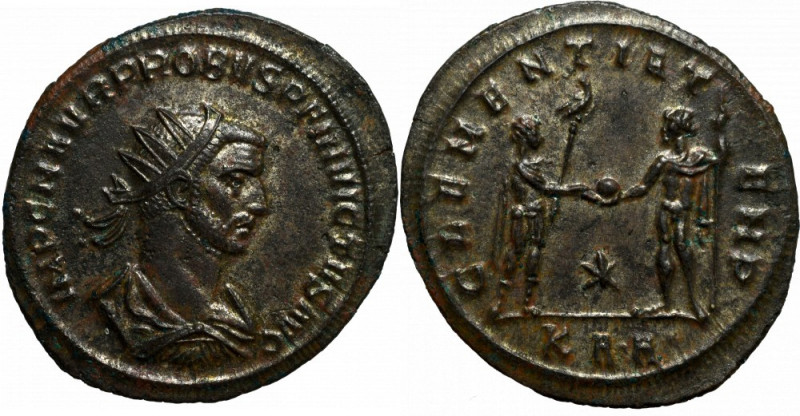 Roman Empire, Probus, Antoninian, Serdica - very rare INVICTVS Very rare obverse...