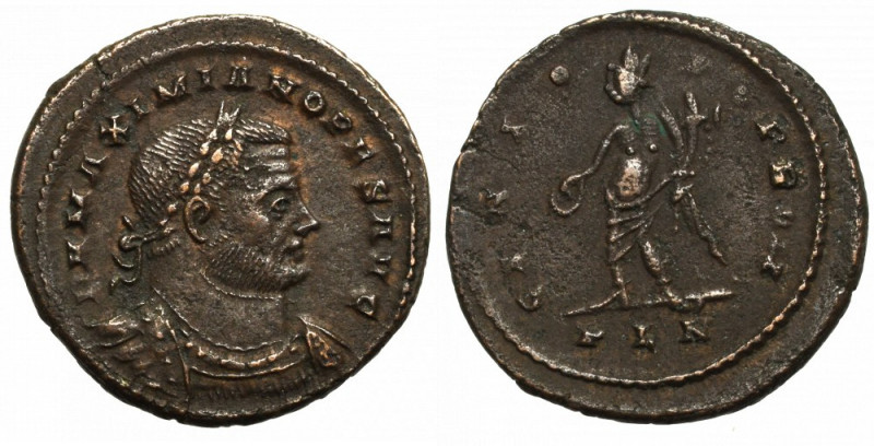 Roman Empire, Maximian Herculius, Follis Londinium Ładnie zachowany egzemplarz l...