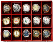 AUKCJA DLA UKRAINY ZSRR, Zestaw 15 zegarków 'Komandirskich'