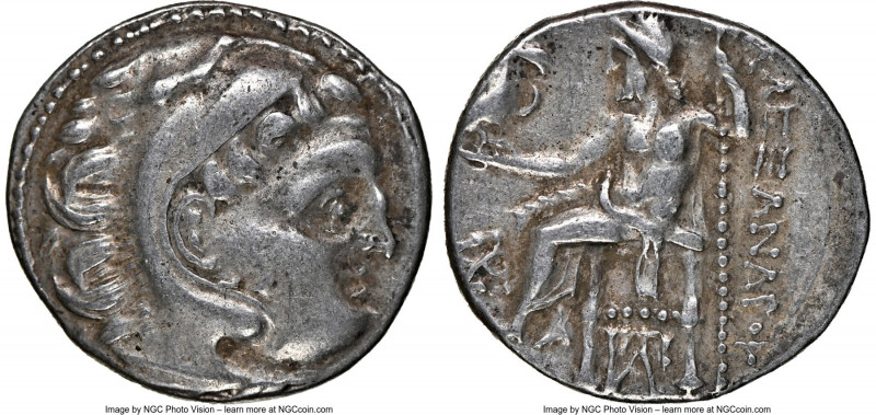 MACEDONIAN KINGDOM. Alexander III the Great (336-323 BC). AR drachm (18mm, 11h)....