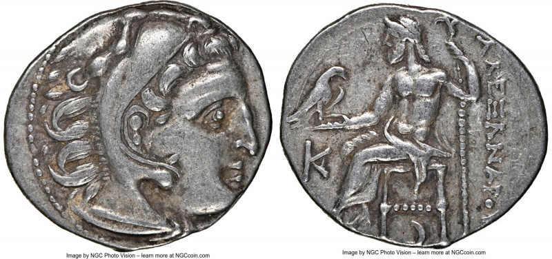 MACEDONIAN KINGDOM. Alexander III the Great (336-323 BC). AR drachm (19mm, 1h). ...