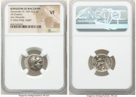 MACEDONIAN KINGDOM. Alexander III the Great (336-323 BC). AR drachm (18mm, 11h). NGC VF. Lifetime or early posthumous issue of Sardes, ca. 334-323 BC....