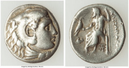 MACEDONIAN KINGDOM. Alexander III the Great (336-323 BC). AR drachm (17mm, 4.19 gm, 12h). Choice Fine. Lifetime issue of Abydus, ca. 328-323 BC. Head ...