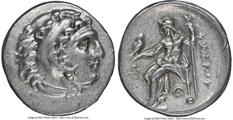 MACEDONIAN KINGDOM. Philip III Arrhidaeus (323-317 BC). AR drachm (19mm, 1h). NG...