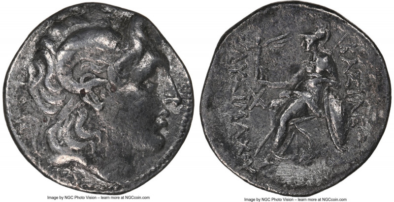 THRACIAN KINGDOM. Lysimachus (305-281 BC). AR tetradrachm (29mm, 15.93 gm, 1h). ...