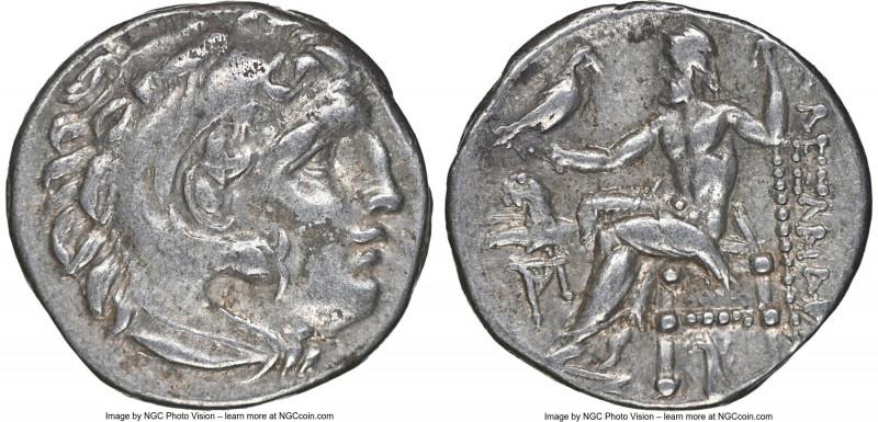 THRACIAN KINGDOM. Lysimachus (305-281 BC). AR drachm (18mm, 11h). NGC XF. Posthu...