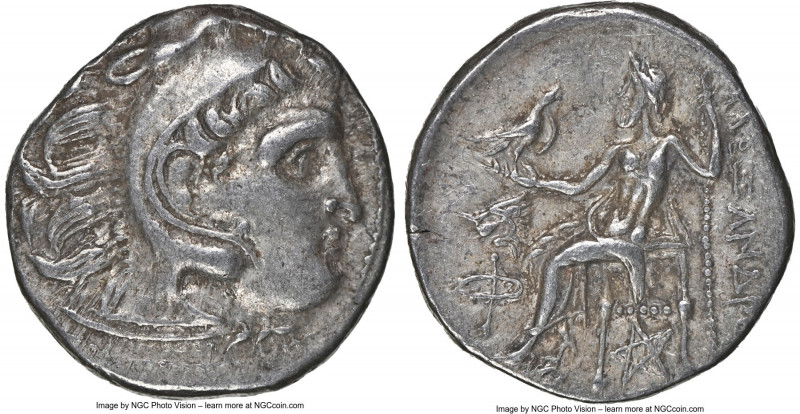THRACIAN KINGDOM. Lysimachus (305-281 BC). AR drachm (17mm, 11h). NGC XF. Posthu...