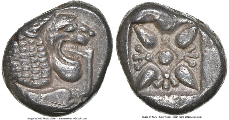 IONIA. Miletus. Ca. late 6th-5th centuries BC. AR 1/12 stater or obol (9mm). NGC...