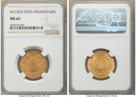 Amanullah gold 2 Amani SH 1301 (1922) MS62 NGC, Kabul mint, KM888, Fr-30. 

HID09801242017

© 2022 Heritage Auctions | All Rights Reserved