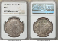 Ferdinand VII 8 Reales 1822 PTS-PJ MS62 NGC, Potosi mint, KM84.

HID09801242017

© 2022 Heritage Auctions | All Rights Reserved