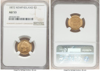 Newfoundland. Victoria gold 2 Dollars 1872 AU53 NGC, London mint, KM5. Semi-key date. 

HID09801242017

© 2022 Heritage Auctions | All Rights Rese...
