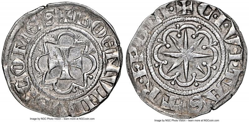 Tripoli. Bohemond VI (1251-1275) Gros ND (1268-1275) AU58 NGC, CCS-22. +BOЄMVNDV...