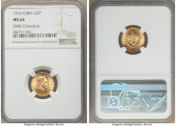 Republic gold 2 Pesos 1916 MS64 NGC, Philadelphia mint, KM17. Two year type. Ex. EMO Collection

HID09801242017

© 2022 Heritage Auctions | All Ri...