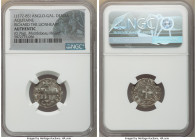 Anglo-Gallic. Richard I, the Lionheart Pair of Certified Deniers ND (1172-1185) Authentic NGC, Aquitaine mint. 18mm. Average weight 0.64 - 76 gm. Sold...