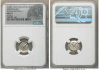 Strasbourg. Anonymous Pair of Certified Deniers (Angel Bracteates) ND (1200-1300) NGC, Rob-9051. 15mm. Includes (1) MS65 0.36gm and (1) MS64 (0.44gm)....