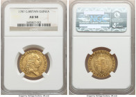 George III gold Guinea 1787 AU58 NGC, KM608, S-3735. Bright Semi-Prooflike surfaces. 

HID09801242017

© 2022 Heritage Auctions | All Rights Reser...