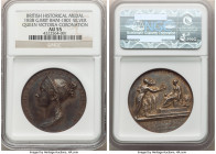 Victoria silver "Coronation" Medal 1838 AU55 NGC, BHM-1801, Eimer-1315. 36mm. By B. Pistrucci. 

HID09801242017

© 2022 Heritage Auctions | All Ri...