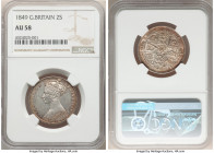 Victoria "Godless" Florin 1849 AU58 NGC, KM745, S-3890. One year type. 

HID09801242017

© 2022 Heritage Auctions | All Rights Reserved