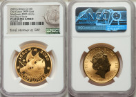 Elizabeth II gold Proof "Mayflower 400th Anniversary" 100 Pounds (1 oz) 2020 PR69 Ultra Cameo NGC, KM-Unl. Mintage: 500. First day of Issue. AGW 1.000...