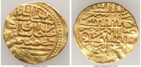 Ottoman Empire. Suleyman I(AH 926-974 / AD 1520-1566) gold Sultani AH 926 (AD 1520/1521) VF, Misr mint (in Egypt), A-1317. 19.4mm. 3.44gm. 

HID0980...
