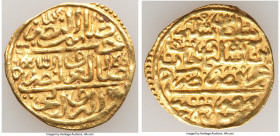 Ottoman Empire. Selim II (AH 974-982 / AD 1566-1574) gold Sultani AH 974 (AD 1566/1567) XF, Misr mint (in Egypt), A-1324. 20.5mm. 3.49gm. 

HID09801...