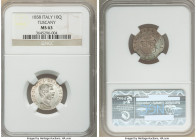 Tuscany. Leopold II 10 Quattrini 1858 MS63 NGC, KM-C67. Bold portrait, Rose and gray toning. 

HID09801242017

© 2022 Heritage Auctions | All Righ...