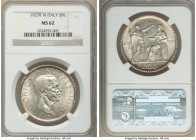 Vittorio Emanuele III 20 Lire Anno VI (1927)-R MS62 NGC, Rome mint, KM69, Dav-145. 

HID09801242017

© 2022 Heritage Auctions | All Rights Reserve...