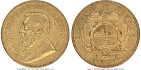 Republic gold Pond 1894 AU55 NGC, Pretoria mint, KM10.2, Fr-2. 

HID09801242017

© 2022 Heritage Auctions | All Rights Reserved