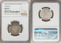 Aargau. Canton Batzen 1826 MS66+ NGC, KM21. Argent and taupe toning. 

HID09801242017

© 2022 Heritage Auctions | All Rights Reserved