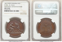 Confederation bronze "Neuchatel - La-Chaux-de-Fonds Shooting Festival" Medal 1863 MS63 Brown NGC, Richter-945c. 36mm.

HID09801242017

© 2022 Heri...