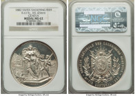 Confederation silver "Geneva Shooting Festival" Medal 1882 MS62 NGC, Richter-619c. 43mm. 

HID09801242017

© 2022 Heritage Auctions | All Rights R...